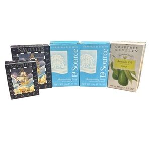 Crabtree & Evelyn Nautilus Seashell La Source Moisture Avocado Oil Soap - 15.4oz